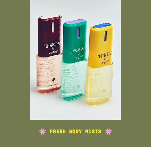 Fresh body mists