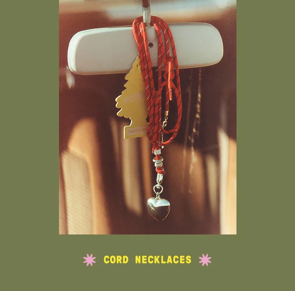 Cord necklaces