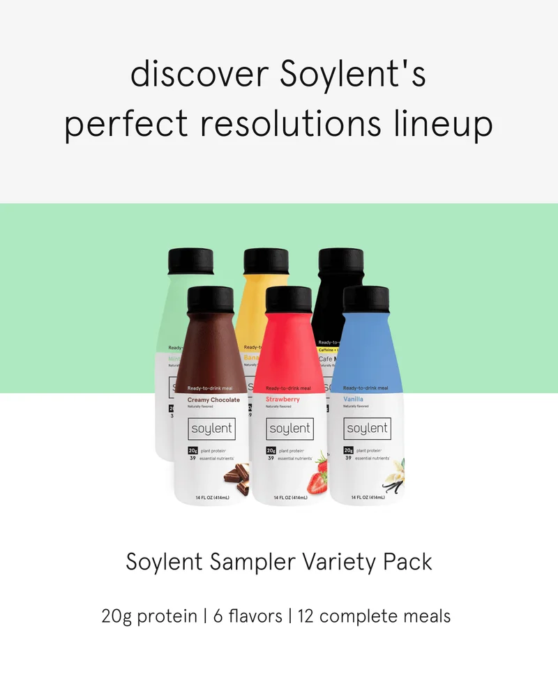 soylent sampler variety pack