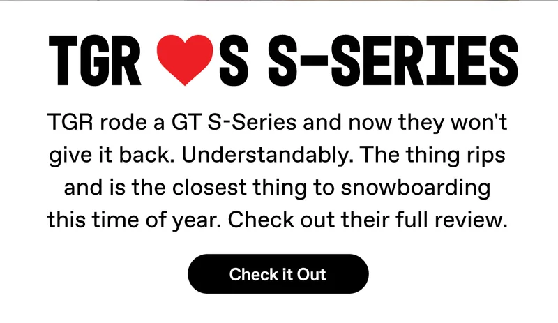 TGR loves the S-Series