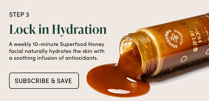 Lock in hydration with superfood honey