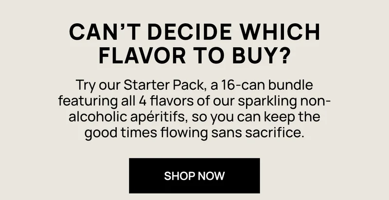 Can't decide? Try our starter pack