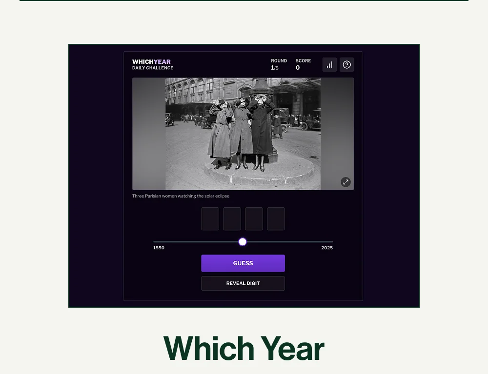 Which Year