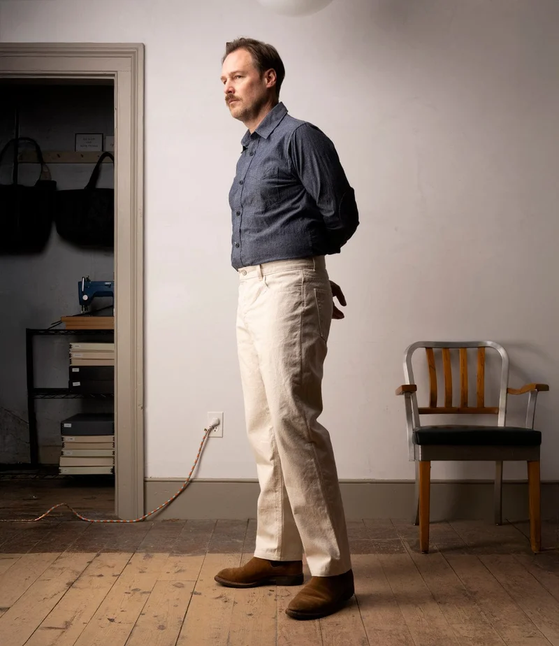 Image of Standard 5-Pocket Pant M2 Undyed