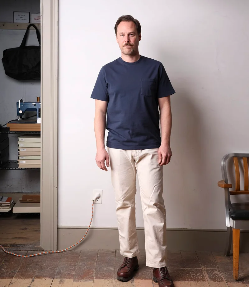 Image of Standard Pocket T-Shirt Navy
