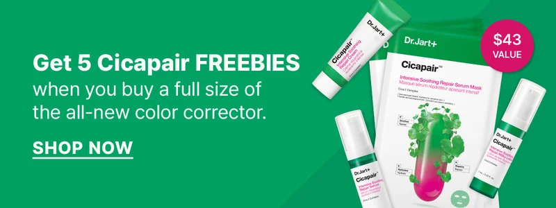 Calling all sensitive skin types. Get 3 free Cicapair full sizes with orders $65+.