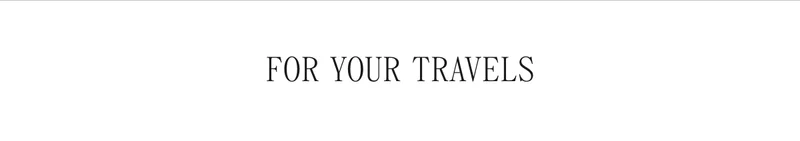 For Your Travels