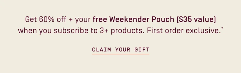 Claim your gift