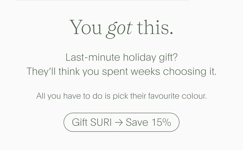 You got this. Save 15%