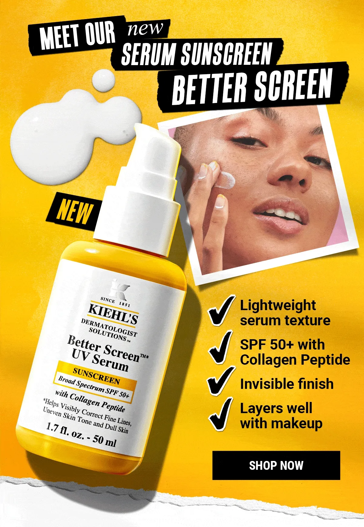 Meet Our New Serum Suncreen