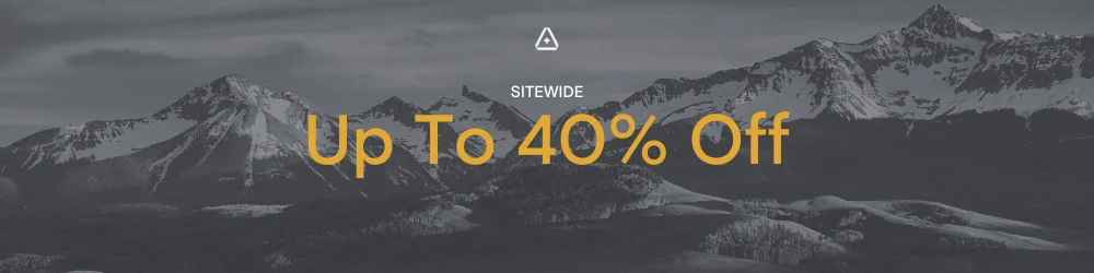 UP TO 40% OFF