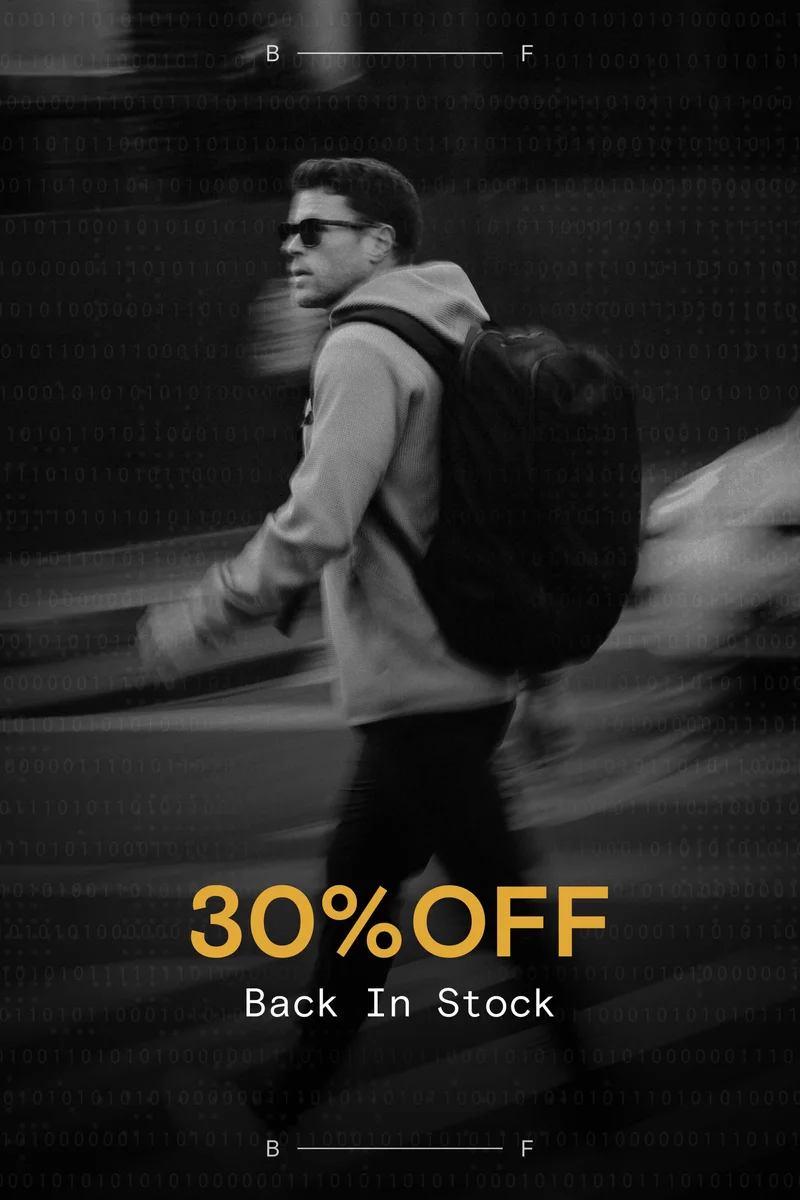 30% OFF Back In Stock
