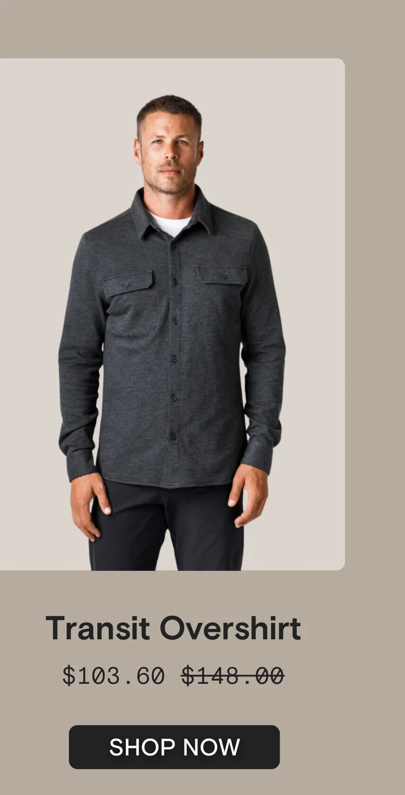 Transit Overshirt - Graphite