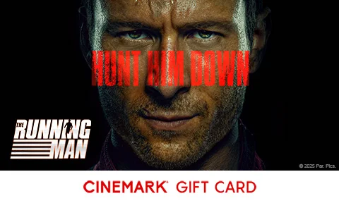 THE RUNNING MAN | CINEMARK GIFT CARD