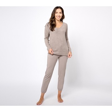 Barefoot Dreams Regular CozyChic Lite Pullover & Lounge Pant Set