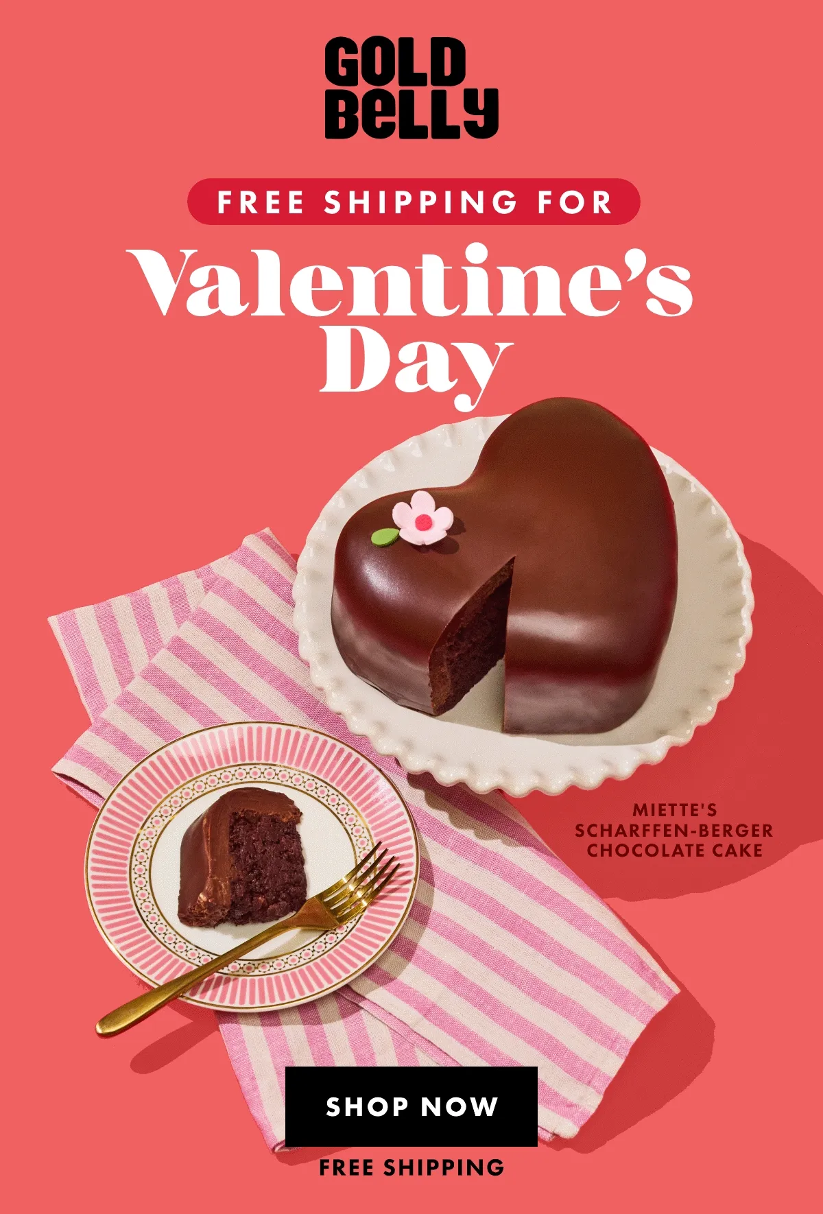 Free Shipping for Valentine's Day