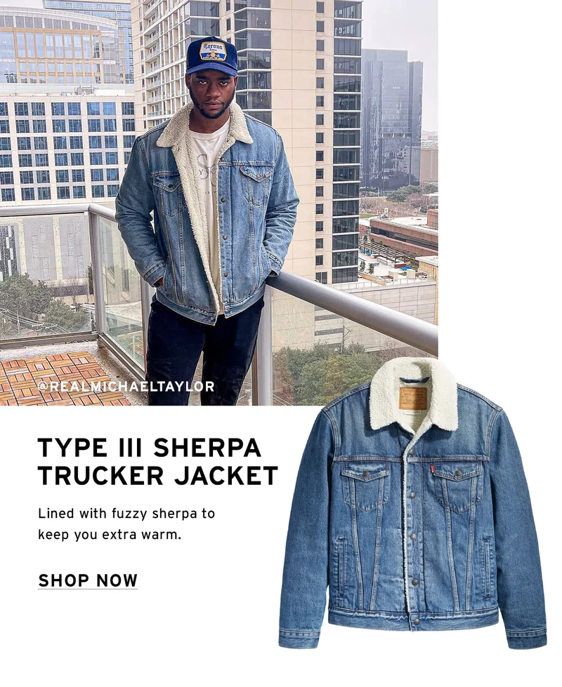 TYPE III SHERPA TRUCKER JACKET