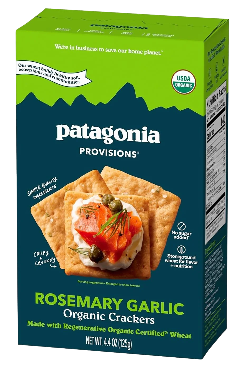 Image of Patagonia Provisions Rosemary Garlic Cracker