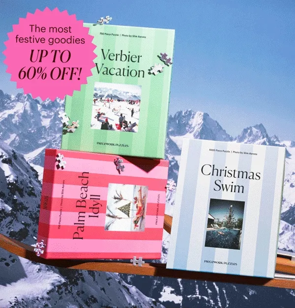 The Most Festive Goodies Up to 60% Off!