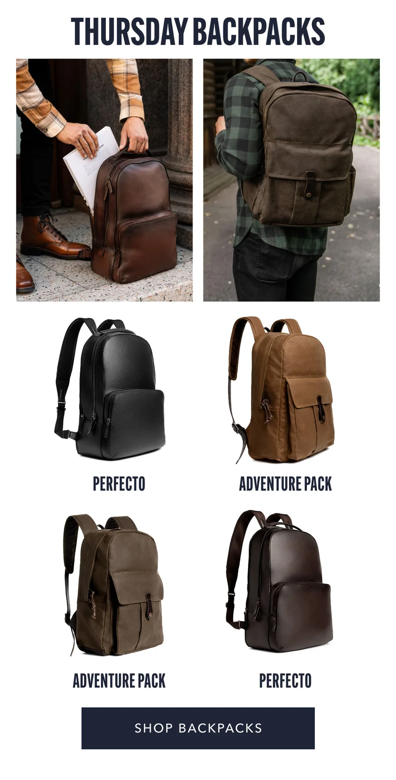Shop Backpacks