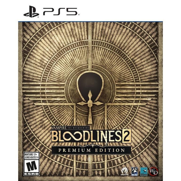 Plaion Vampire: The Masquerade Bloodlines 2 Premium Edition GameStop Exclusive - PlayStation 5