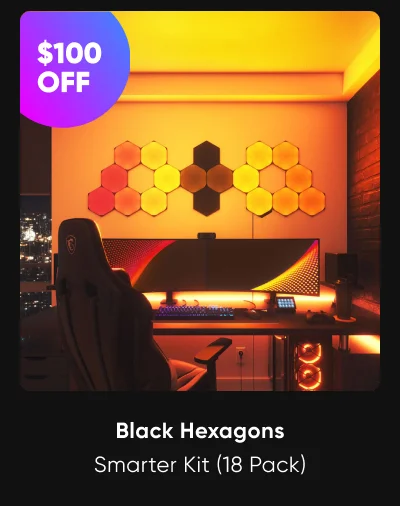 Black Hexagons Smarter Kit (18 Pack)