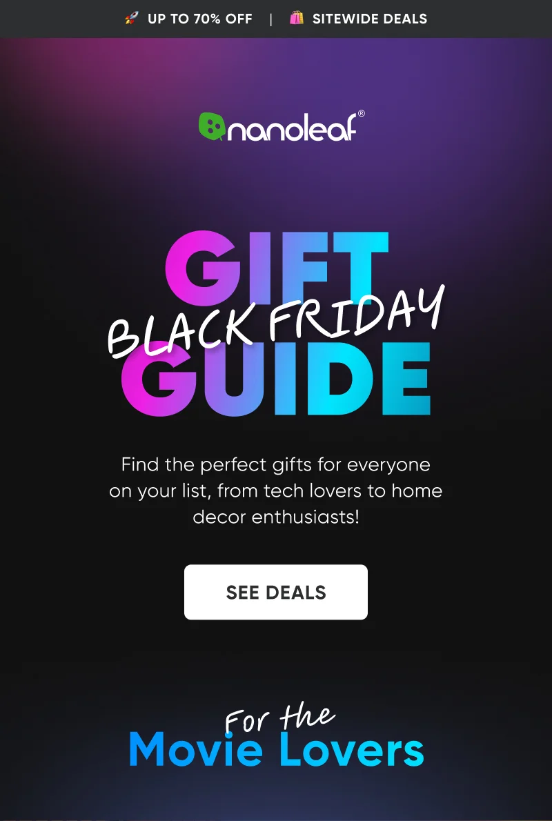 BLACK FRIDAY Gift Guide