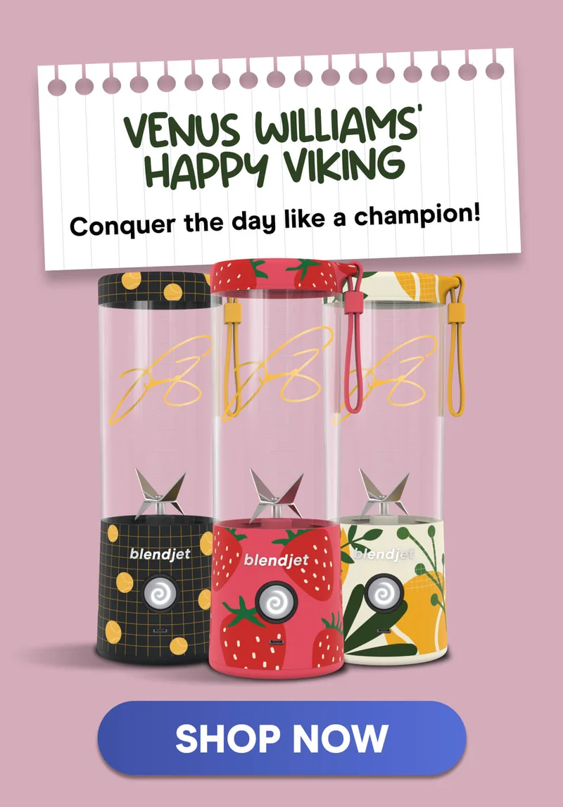 VENUS WILLIAMS’ HAPPY VIKING Conquer the day like a champion!
