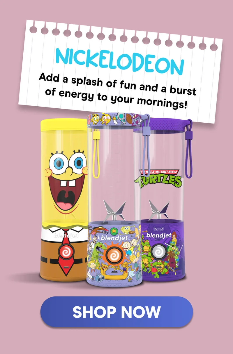 NICKELODEON Add a splash of fun and a burst of energy to your mornings!