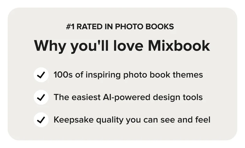 Why you'll love Mixbook