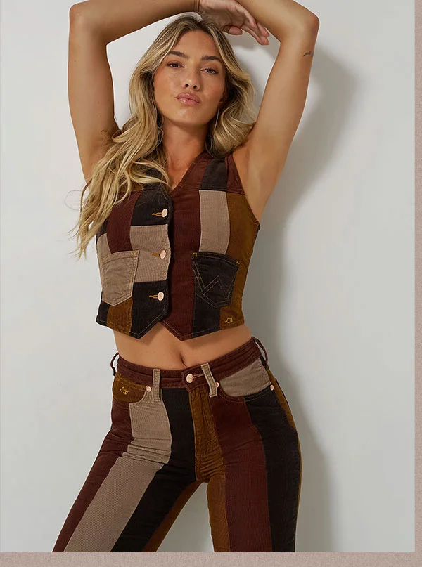 Wrangler x Lainey Wilson Patchwork Vest