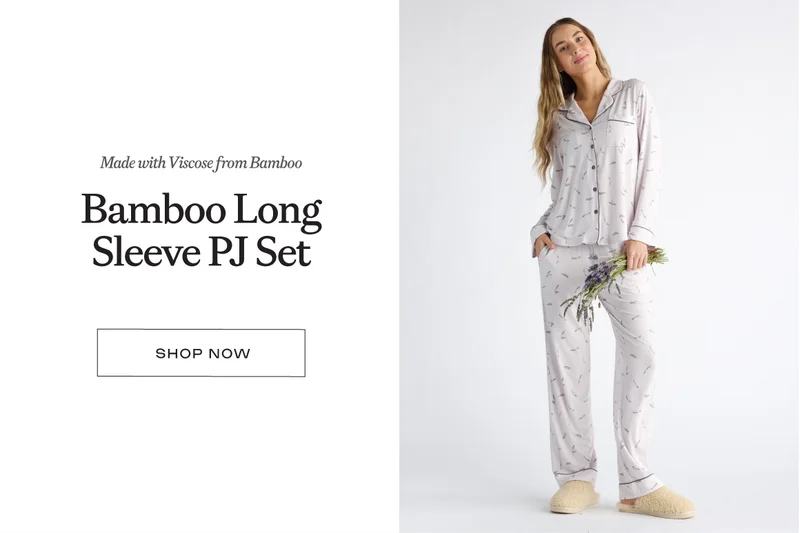 Bamboo Long Sleeve PJ Set
