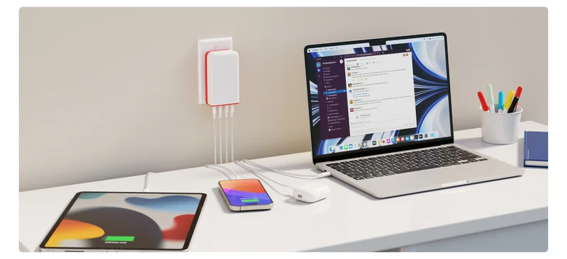 Charge everything you need from just one outlet