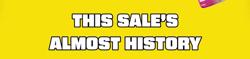 This Sale's Almost History