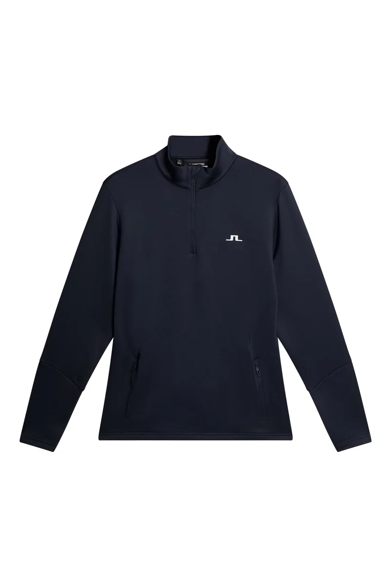Image of Aerial Quarter Zip Mid Layer / JL Navy