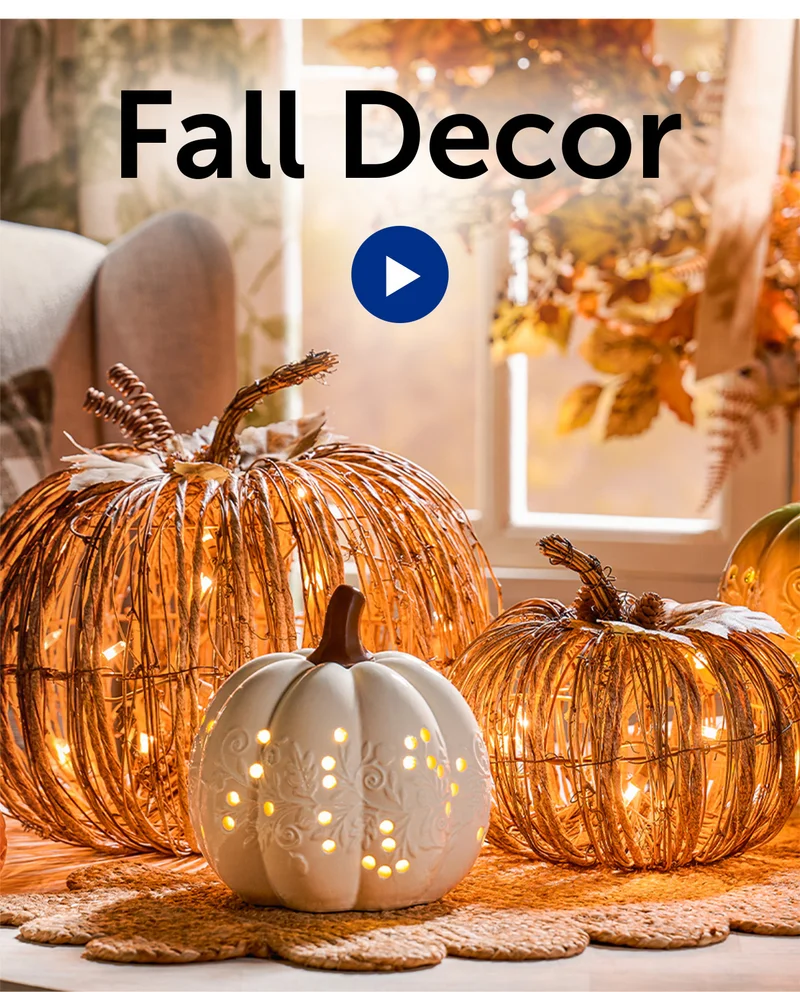 Fall Decor Video