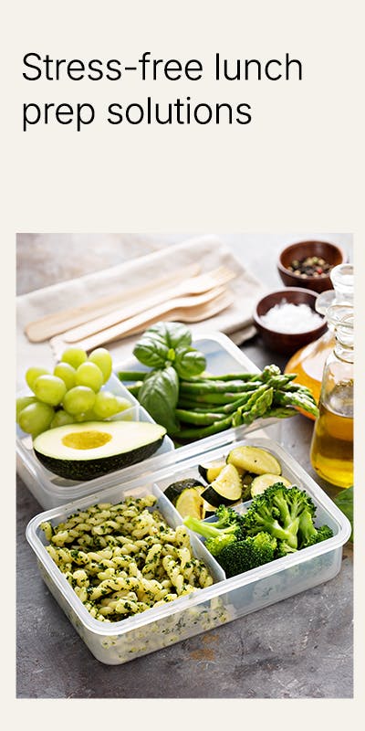 Stress-free lunch prep