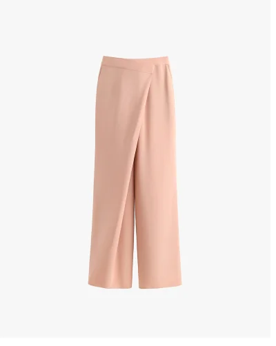 Silk Overlay Pant Petal