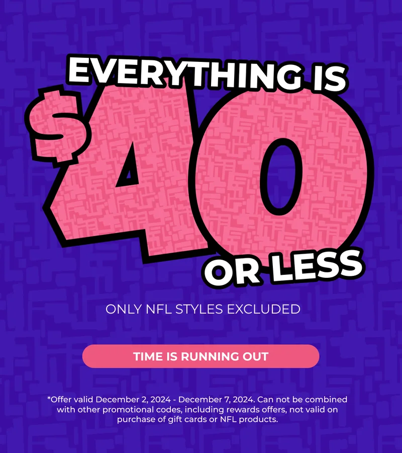 TIME IS RUNNING OUT - EVERYTHING IS $40 OR LESS