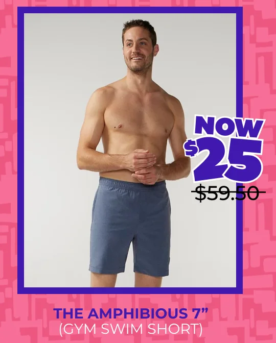 Gym Swim Short: The Amphibious 7"