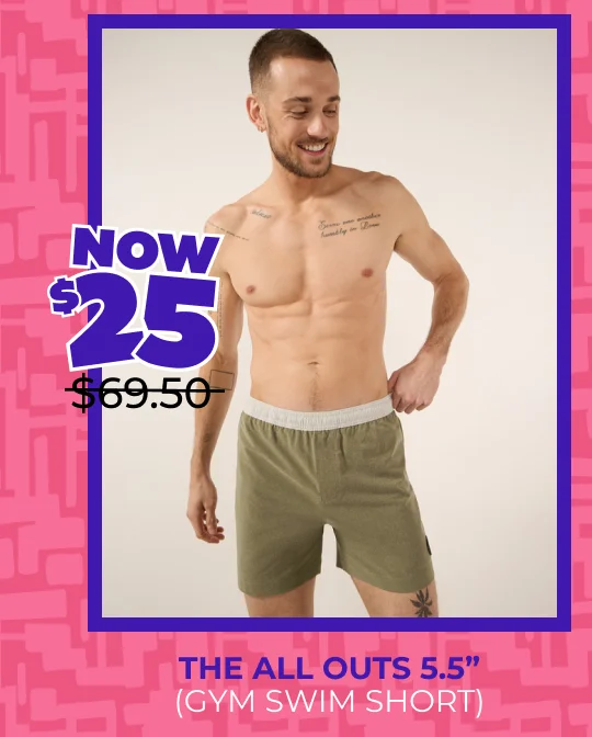 Gym Swim Short: The All Outs 5.5"