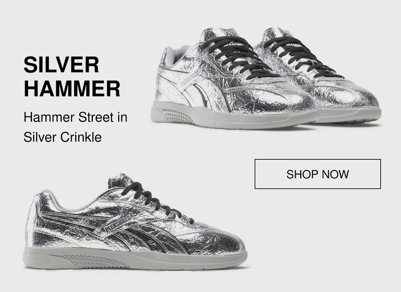 Silver Hammer | Hammer Street in Silver Crinkle | SHOP NOW