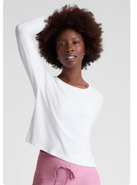 Featherweight Daydreamer Pullover in Cloud White