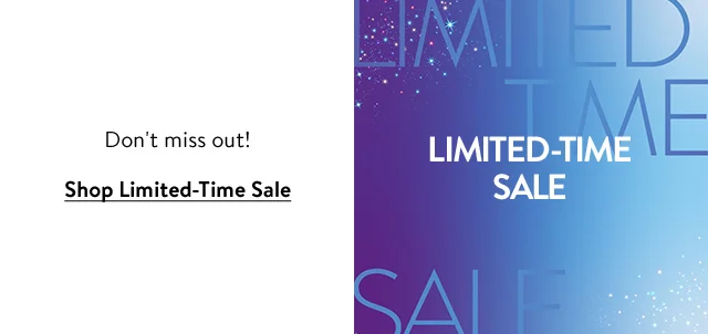 Limited-time sale.