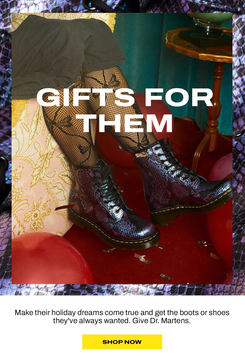 Gifts for Them. SHOP NOW