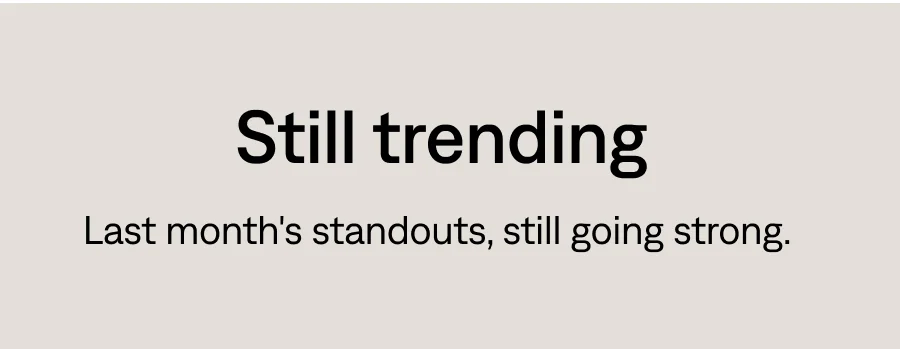 Still trending