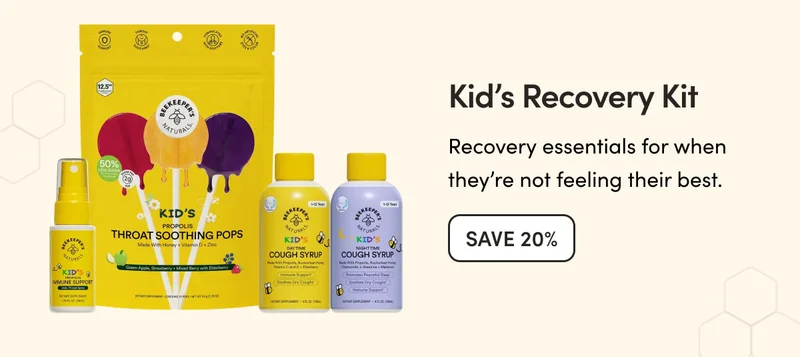 Kid’s Recovery Kit  Recovery essentials for when they’re not feeling their best.