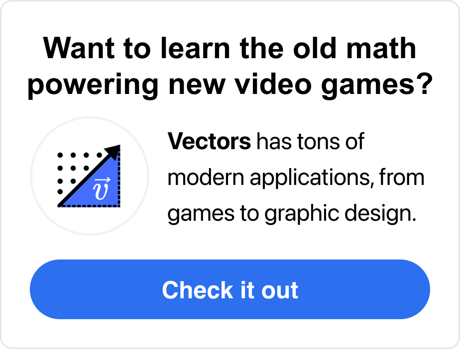 Check out Vectors
