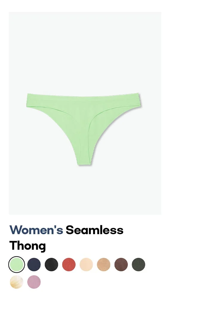 Women's Seamless
                        Thong