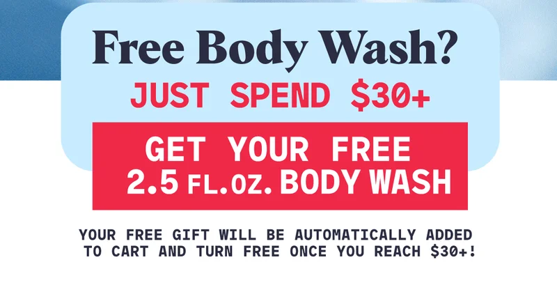 Get Your Free Body Wash